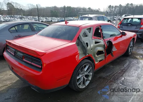 2022 Dodge Challenger Gt z USA, uszkodzony, nr VIN 2C3CDZJG9NH249485
